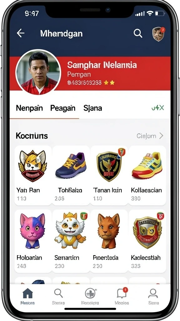 95pgplay - Interface pengguna yang ramah dan mudah digunakan.
