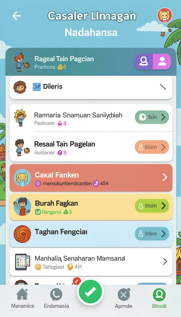 angkasa168 - Tampilan berwarna cerah dari layar utama ANGKASA168.