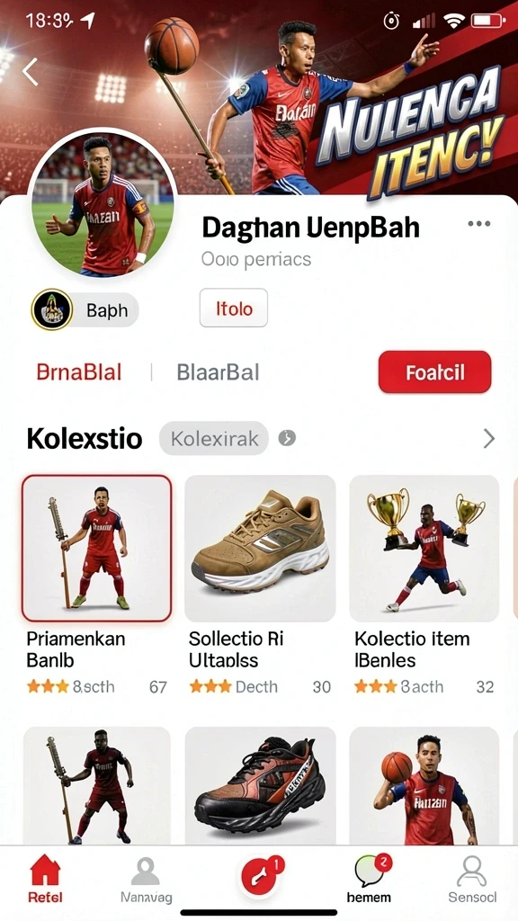 dana777 - Tampilan awal yang menarik dan menyenangkan.