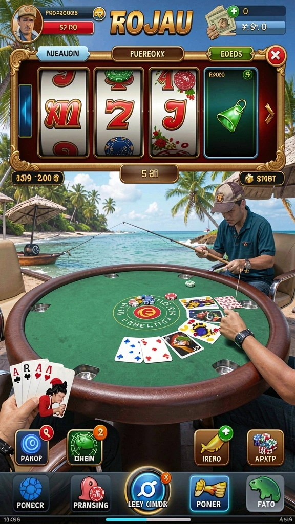 rajacuan - Layar dengan berbagai hadiah menarik untuk dimenangkan.